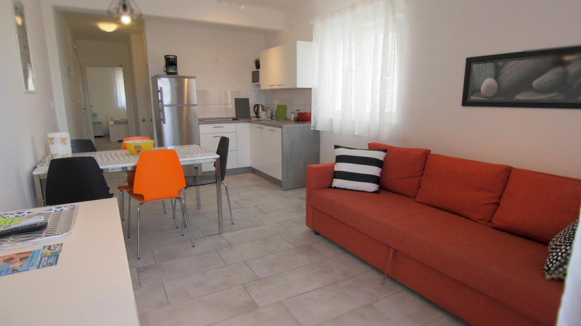 Apartments Luna Novalja Kültér fotó
